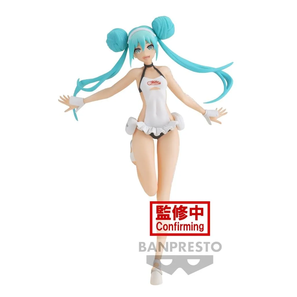 Hatsune Miku Racing - Racing Miku 2022 Tropical Maid figure 16cm